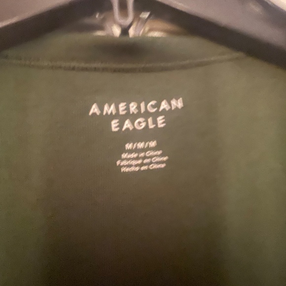 American Eagle Olive Green Cardigan - Picture 2 of 3